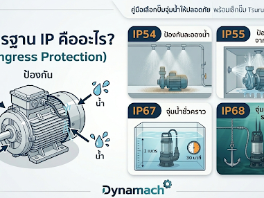 ปั๊มจุ่มน้ำ มาตรฐาน IP คืออะไร
